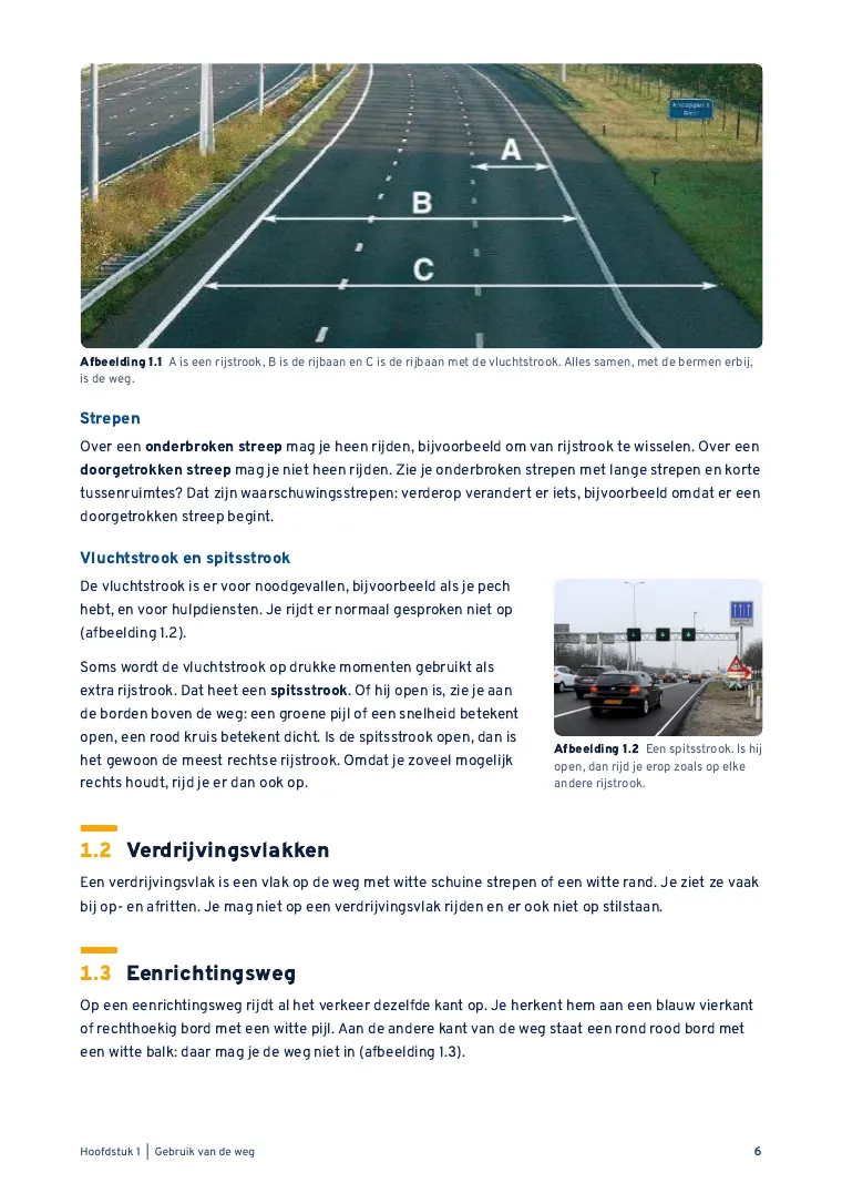 Pagina 6 uit het theorieboek